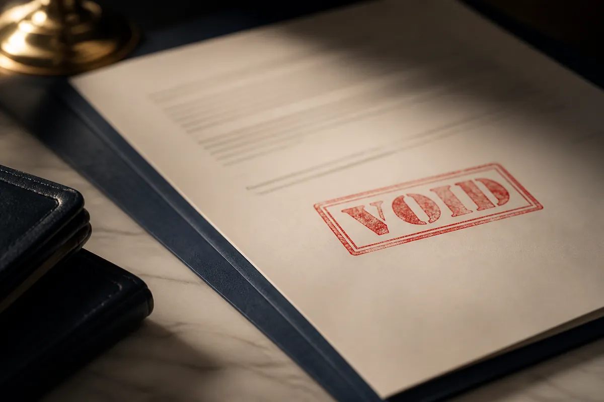 Editorial photo illustrating AB 692: California Bans Most 'Stay-or-Pay' Employment Contracts